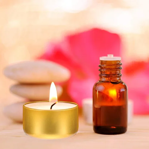 Vista 3 de SEWACC 12 latas de metal para velas, recipientes redondos para manualidades, almacenamiento portátil para caramelos, cuentas y artículos de diseño
