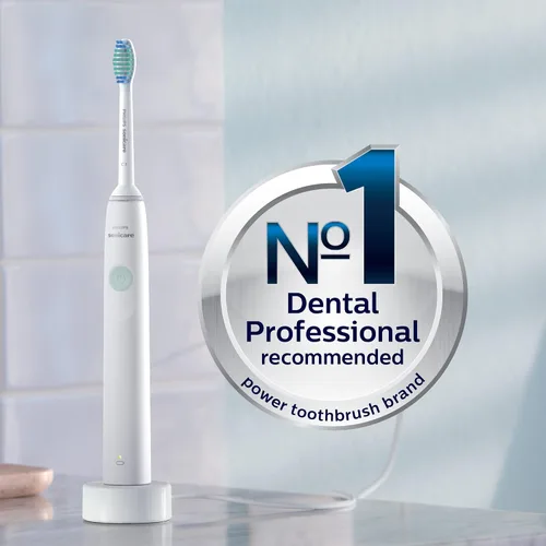 Vista 4 de Philips Sonicare y un paquete de cepillos de dientes eléctricos (HX3661/04 + HY1100/02)
