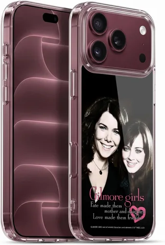 Vista 240 de Head Case Designs Gilmore - Funda negra a prueba de golpes con diseño de dibujos animados para niñas con licencia
