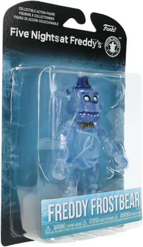Vista 4 de Figura de acción articulada de Five Nights at Freddy's, Freddy Frostbear, 5 pulgadas