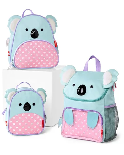 Vista 7 de Skip Hop - Mochila para preescolar colección Zoo para niños pequeños de 3 a 4 años diseño de koala