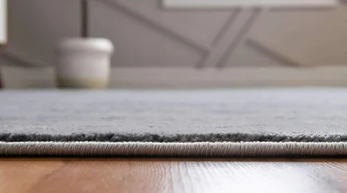 Vista 3 de Unique Loom Oasis Collection - Alfombra de área tranquila (2 x 3 pies, rectangular, gris/marfil)