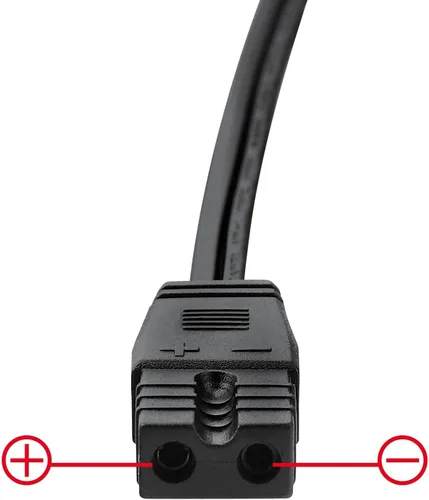 Vista 2 de Adaptador de enchufe de 12 V CC para automóvil compatible con Frigidaire EFMIS183-SS EFMIS188-SS EFMIS189-SS 10L 15-Can Retro Mini Cooler Nevera