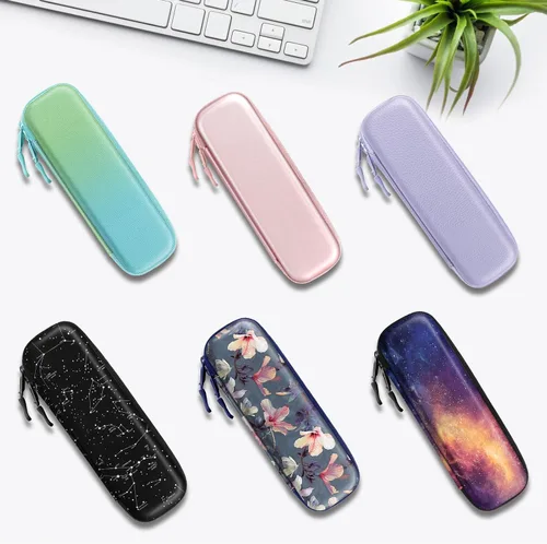 Vista 7 de Fintie - Funda de piel sintética para Apple Pencil Pro, USB-C/1ª/2ª generación Lightweight Protective Bag, Anti-Scratch, Fits Pen, USB Cable &