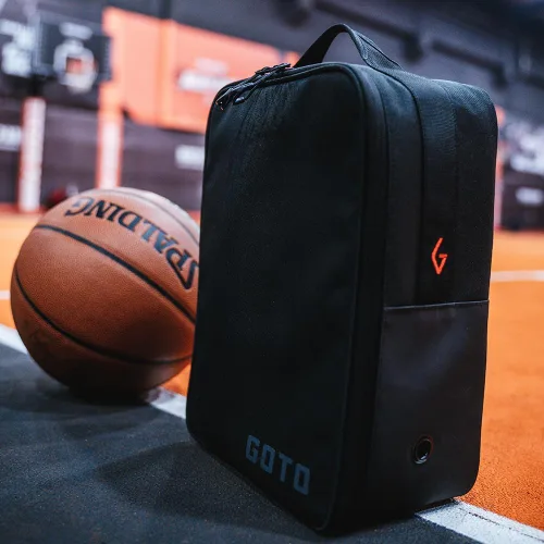 Vista 6 de GOTO Bolsa de zapatos y zapatillas, bolsa de gimnasio deportivo, bolsa de viaje con compartimento para zapatos para hombres y mujeres, ajuste hasta