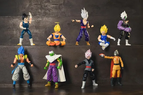 Vista 3 de BANDAI RED Dragon Ball Super Hero - Gamma 1 - Figurita Dragon Stars 6.7 in