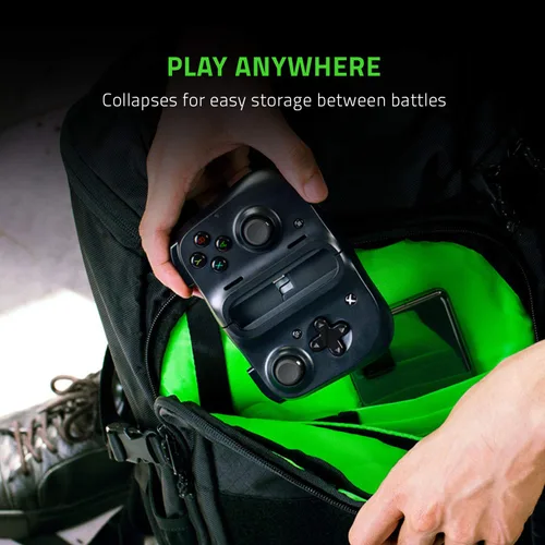 Vista 6 de Razer Kishi Mobile Game Controller Gamepad for Xbox Android USB-C Game Pass Ultimate xCloud Cloud Gaming - Passthrough Charging - Low Latency Phone