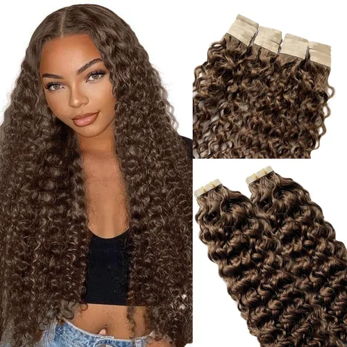 Vista 15 de Extensiones de cabello con micro puntas, 16 pulgadas, balayage, color #18, rubio beige, mezclado #60 rubio platino, extensiones de cabello humano