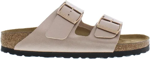 Vista 68 de Birkenstock Sandalias unisex Arizona con plantilla suave para adultos Negro (black Oiled Leather)