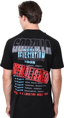 Vista 5 de Godzilla World Devestation Tour - Camiseta para hombre