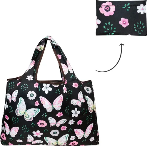 Vista 5 de Bowbear Bolsa de compras reutilizable de nailon plegable (juego de 3)
