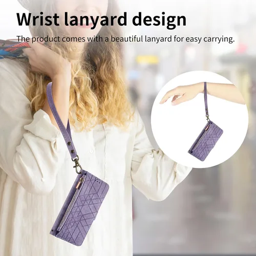 Vista 5 de Asuwish Funda para teléfono Motorola Edge + Plus 2022/Edge X30/30 Pro con protector de pantalla de vidrio templado y soporte para tarjetas