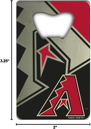 Vista 2 de FANMATS MLB - Abrebotellas unisex para adultos, estilo tarjeta de crédito, 2 x 3.25