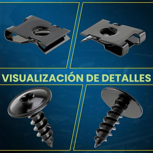 Vista 5 de GoaMotors N90974701 - Tornillos para cubierta de parachoques para Audi