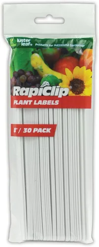 Vista 2 de Luster Leaf Rapiclip 827 - Etiquetas para plantas de jardín de 4 pulgadas, paquete de 50