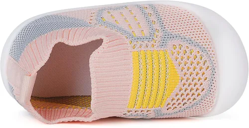 Vista 69 de Zapatos de bebé Pantuflas para niños pequeños, calcetines para niños y niñas, suela antideslizante