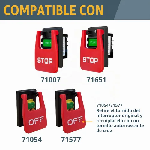 Vista 6 de POWERTEC 71834 Caja de interruptores profundos con herrajes para compatibilidad con POWERTEC Switch - 71007, 71651, 71054, 71577