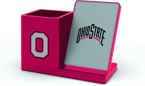 Vista 43 de SOAR NCAA - Soporte de carga inalámbrico unisex para teléfono celular y organizador de escritorio