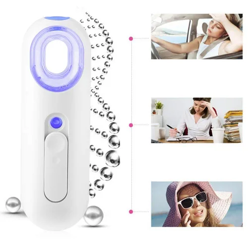 Vista 3 de Nano - Rociador facial nano, pulverizador de niebla de 0.8 fl oz, máquina de nano atomización portátil, rociador de niebla práctica, vaporizador
