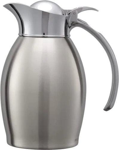 Vista 4 de Service Ideas NIC06BSBX Serie Nicollet Original, jarra aislada al vacío, aspiradora inoxidable, 20 onzas, ónix negro Negro Onyx