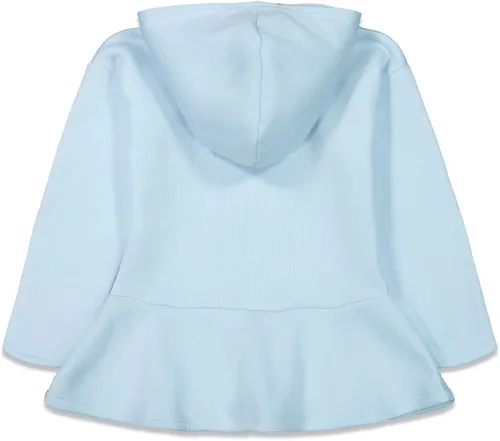 Vista 3 de Disney Frozen - Conjunto de sudadera con capucha con volantes y leggings de forro polar para niñas, tallas de niña pequeña a niña grande (2T - 10-12)