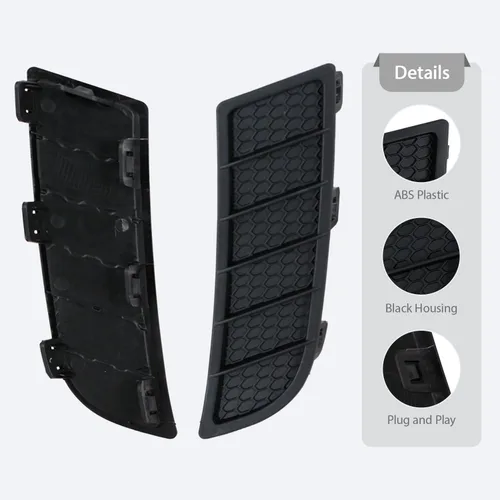 Vista 5 de Parachoques Delantero Parachoques Cubierta Marco Cubierta Capó Bisel para Suzuki Vitara 2014-2018 71718-54P00 71717-54P00 Izquierda y Derecha