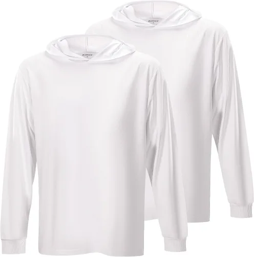Vista 12 de ProtectX Sudadera ligera de manga larga con protección solar de alta visibilidad, UPF 50+ de secado rápido, camisa SPF UV, ropa activa