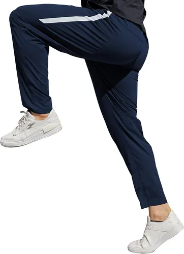 Vista 3 de Pantalones deportivos deportivos deportivos para hombre, pantalones deportivos de secado rápido, estilo casual