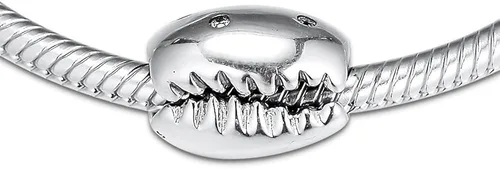 Vista 5 de Pandora 925 Sterling Silver Pendant Diy Sterling Silver Sparkling Coffee Bean Shell Charms Fits Original Pandora Bracelet Women Beads Jewelry Gifts
