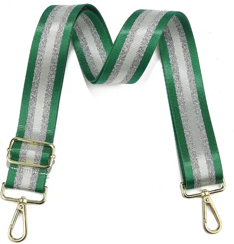 Vista 28 de LVYOUME Correa para bolso, accesorios plateados, correas anchas para bolsa, correa de hombro ajustable para bolsos
