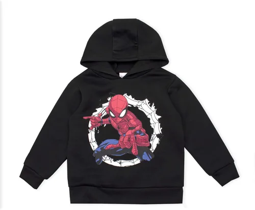 Vista 2 de Marvel Spiderman - Paquete de 2 sudaderas con capucha para niños pequeños y pequeños color rojonegro