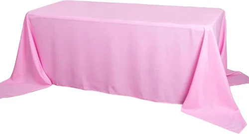 Vista 106 de Efavormart - Mantel redondo de poliéster de 108 pulgadas, 108 pulgadas, para bodas, fiestas, banquetes, restaurantes, color verde manzana