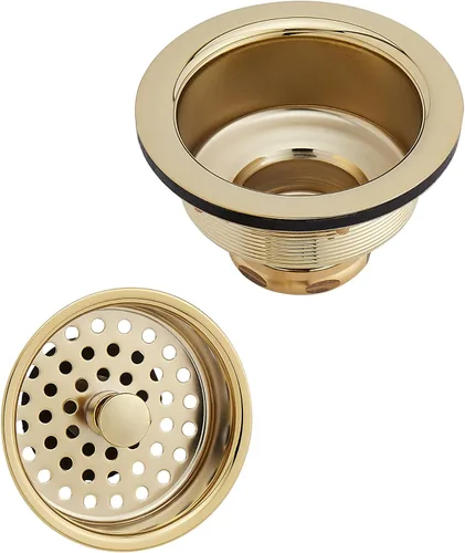 Vista 8 de Signature Hardware 482758 Colador de cesta de 4-1/2" con cordal