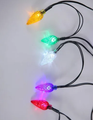 Vista 4 de Cable de carga USB para teléfono con luces LED de Navidad, regalo, para iPhone 13, 12, 11 Pro, XS, XS Max, XR, X, 8 Plus, 8, 7 Plus, 7S Plus, 6S, 6