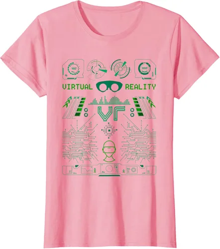 Vista 9 de Camiseta de realidad virtual VR Retro Gamers, Negro, S