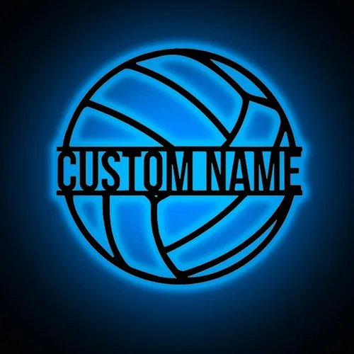 Vista 8 de Luz nocturna de béisbol con nombre personalizado para niños y hombres, arte de pared de béisbol personalizado, letrero de jugador de béisbol