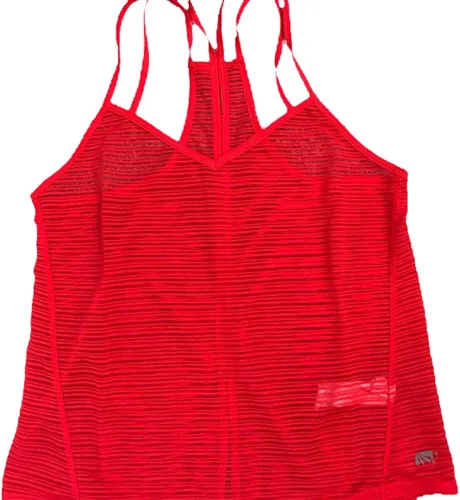 Vista 5 de Marika Activewear Camiseta de entrenamiento de malla para mujer, Rosa, S