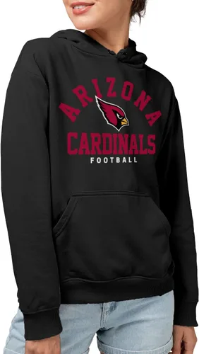 Vista 2 de Junk Food NFL - Sudadera con capucha unisex para adultos con logotipo de equipo clásico Negro