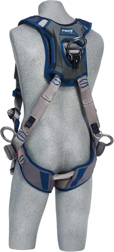 Vista 3 de 3M DBI-Sala Exofit STRATA Arnés de posicionamiento/escalada estilo chaleco 1112510, gris, azul, pequeño, 1 Ea