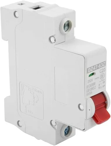 Vista 5 de DZ47-63Z-1P - Interruptor de aire para sistema fotovoltaico de autobús de energía solar (20 A, CC)