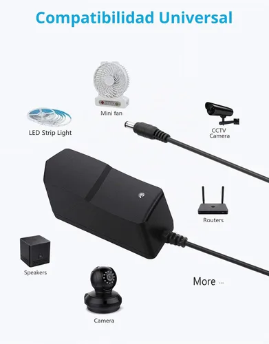 Vista 5 de Adaptador universal de CA de la fuente de alimentación de 3V DC 1A, 100