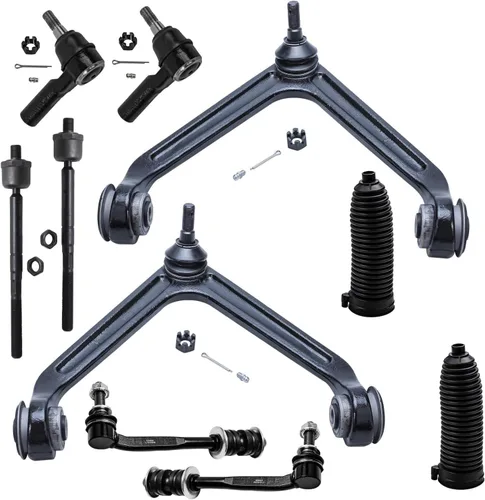 Vista 476 de Detroit Axle - Kit de suspensión frontal de 10 piezas para Dodge Avenger 2008-2014, Chrysler Sebring 2007-2010, 2 brazos de control inferiores, 2