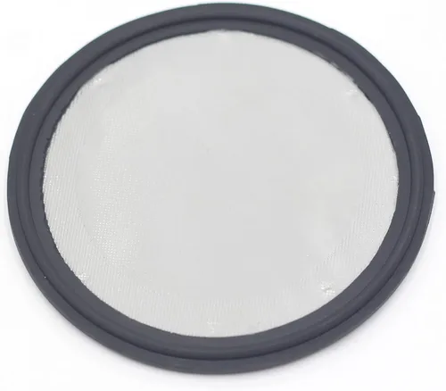 Vista 23 de HFS (R) 1,5 "Tri Clamp Screen Junta FKM w/Stainless Screen 10 Mesh (2000 μm)