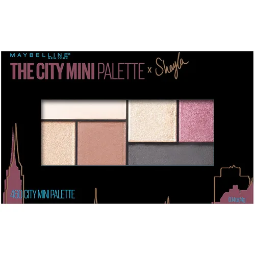 Vista 4 de Maybelline New York Makeup The City Mini paleta de sombras de ojos X Shayla, paleta de sombras de ojos Shayla, 0.14 onzas, 1 unidad (paquete de 1)