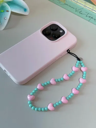 Vista 82 de Drawwind Correa con cuentas para teléfono con pulsera universal, cordón para teléfono celular lindo, pulsera de muñeca con cuentas, cadena de hilo