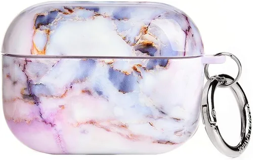 Vista 42 de Velvet Caviar Funda compatible con AirPods Pro de 2ª y 1ª generación, bonita funda protectora dura para mujer, diseño de lunares azules y aguamarina