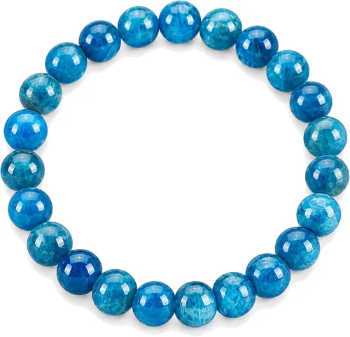 Vista 29 de Colección Cherry Tree - Pulseras de cuentas de gemas para mujeres y hombres, tamaños pequeños, medianos y grandes, cuentas redondas de 8 mm Cuarzo