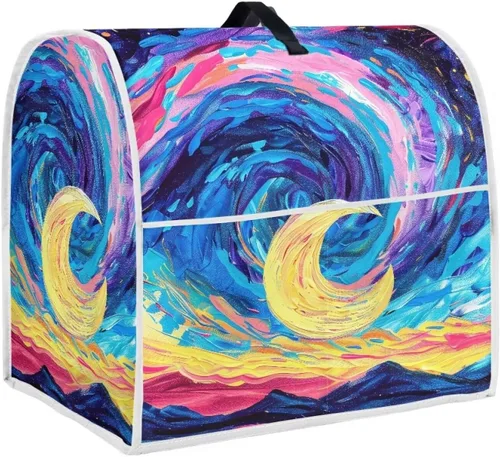 Vista 48 de Butterfly Kitchen Aid - Funda acolchada para batidora de pie, se adapta a todos los modelos de cabezal inclinable y elevador de tazón, tela