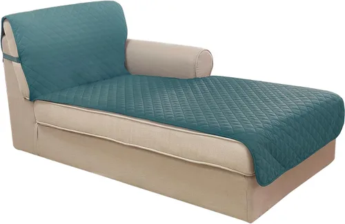 Vista 119 de U-NICE HOME Funda para sillón reclinable, reversible, con correas elásticas, resistente al agua, protege de perros y mascotas, sillón pequeño