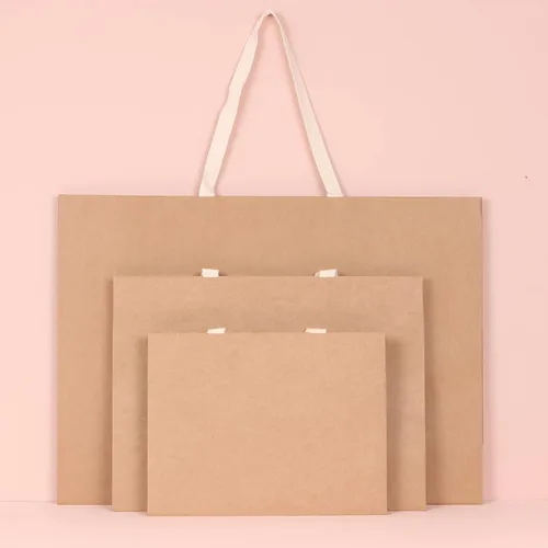 Vista 7 de 6 bolsas de papel marrón natural de 21.7 x 6.1 x 15.7 pulgadas (4) bolsas de papel marrón natural, gigantes, gigantes, enormes XL, gruesas